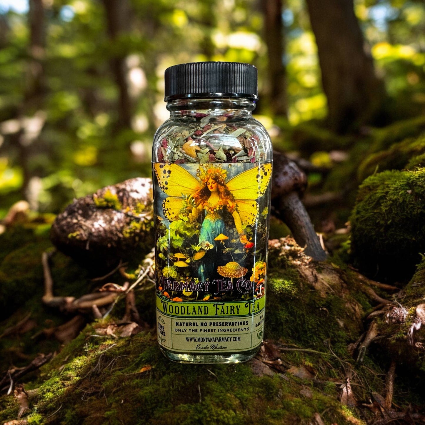 Montana Farmacy - Woodland Fairy Fairey Herbal Relaxation Tea Vintage sprite - Stomping Grounds