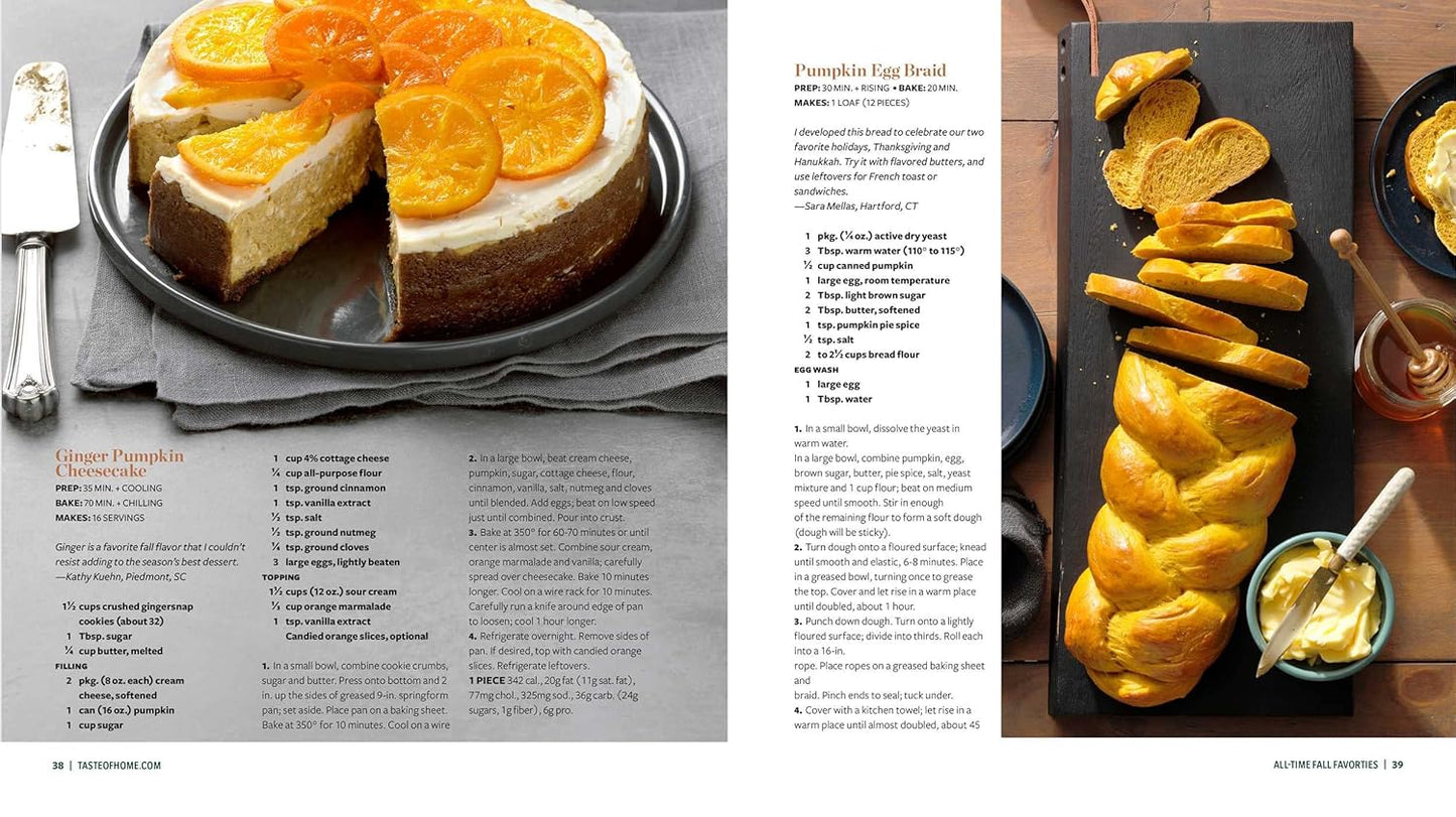 Taste of Home Fall Baking: 275+ Breads, Pies, Cookies and More!