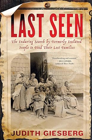 Last Seen by Judith Giesberg - Stomping Grounds