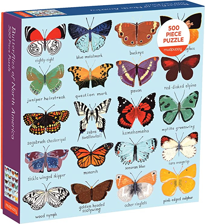Butterflies of North America 500 pc Puzzle