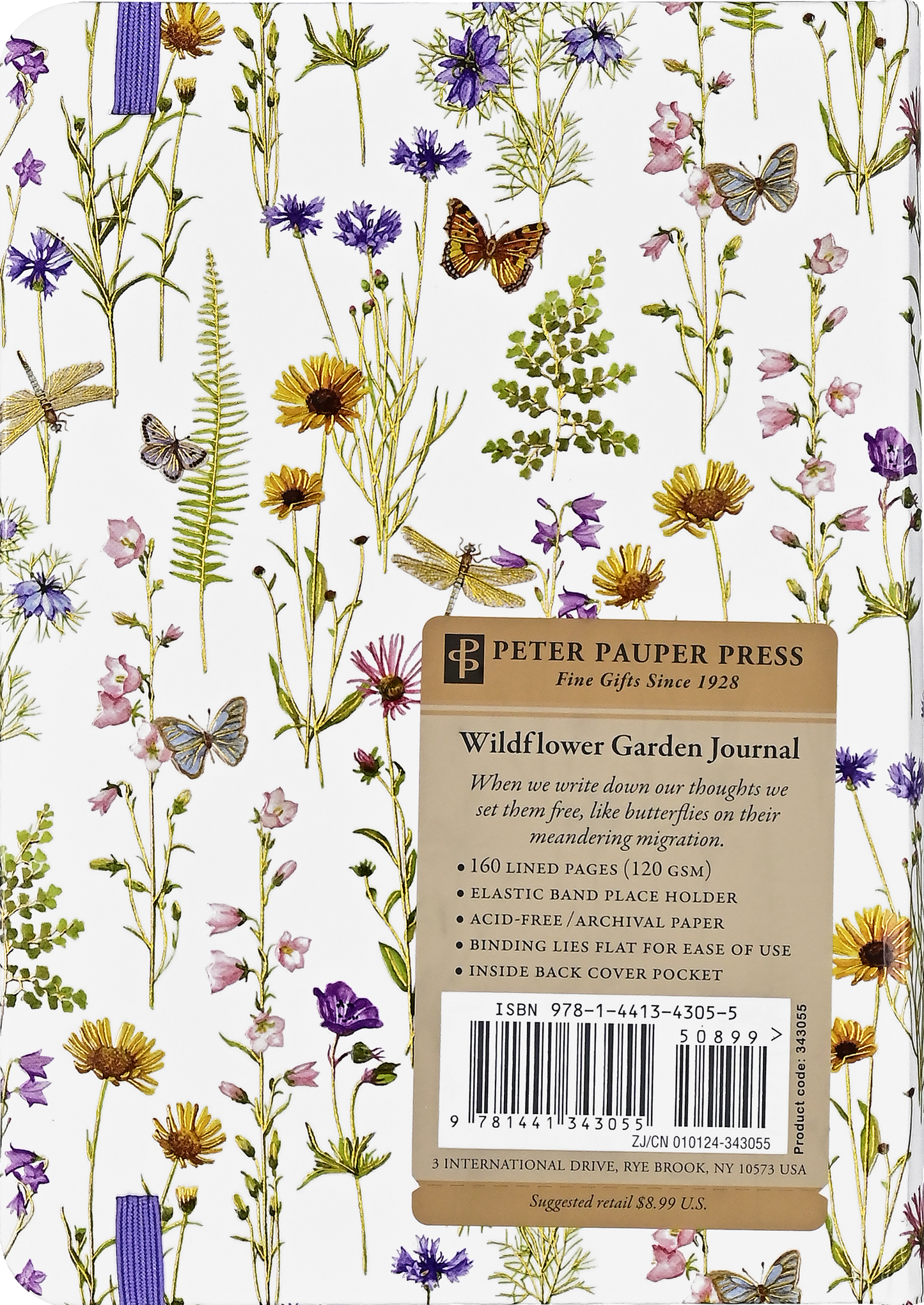 Peter Pauper Press - Wildflower Garden Journal