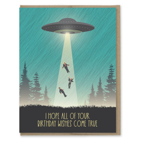 Modern Printed Matter - UFO Birthday Wishes (Updated With JD)