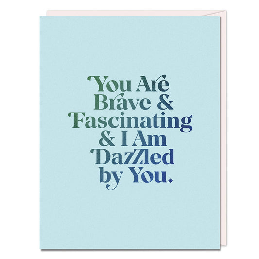 Elizabeth Gilbert Brave & Fascinating Card - Stomping Grounds