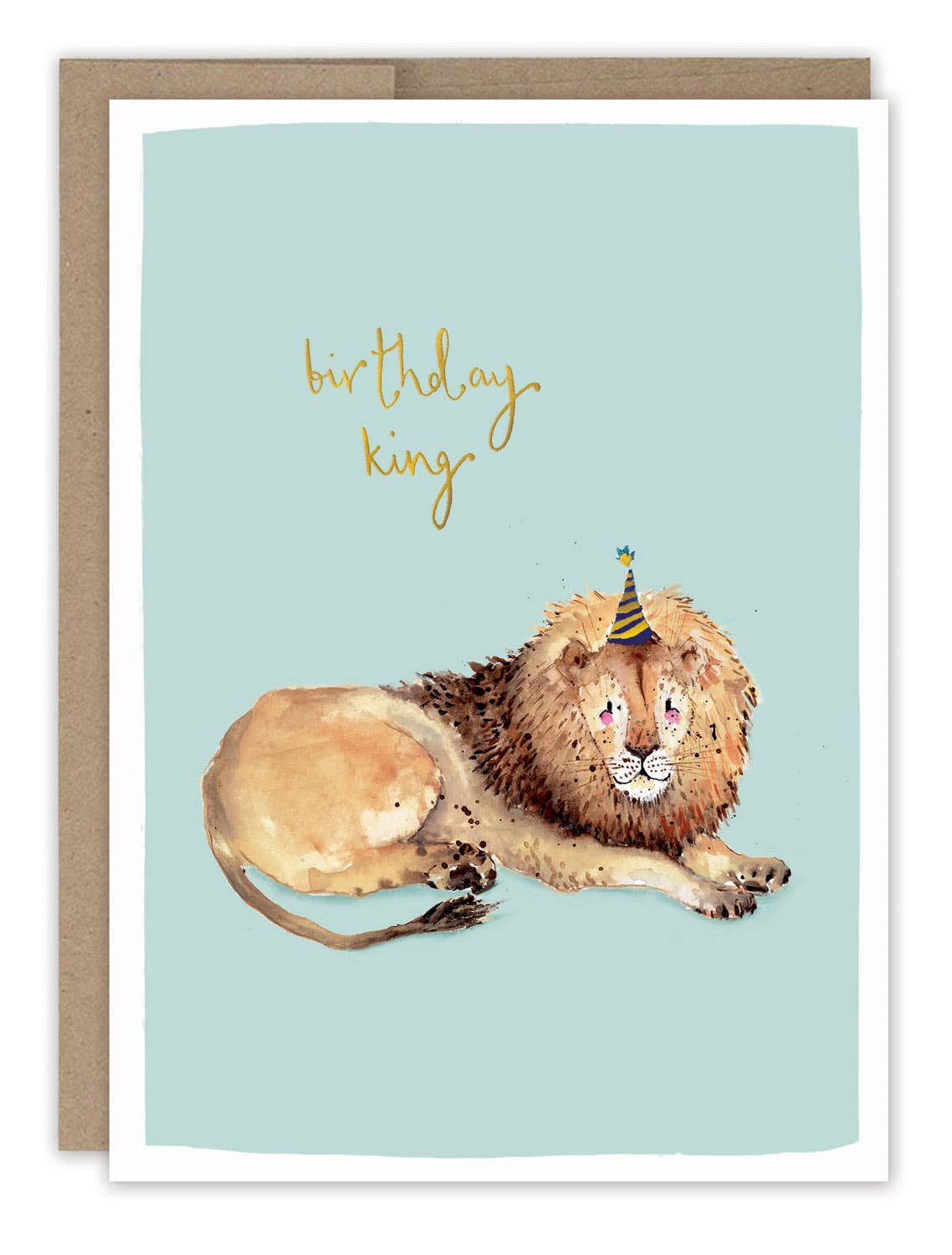 Birthday King Lion Card - Biely & Shoaf