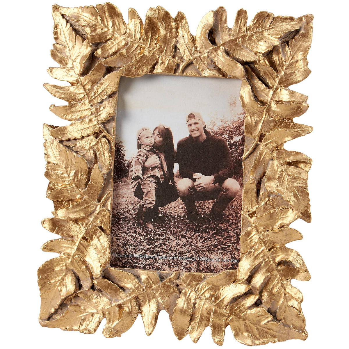 Primitives by Kathy - Gold Leaves Photo Frame