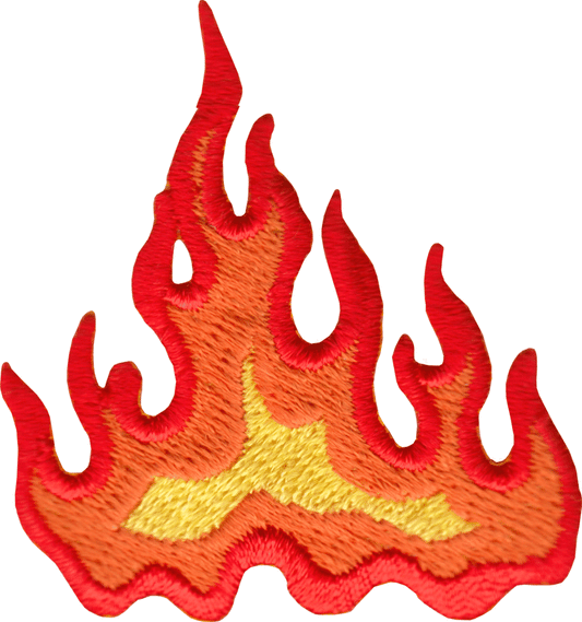 Patch - Red, Orange And Yellow Fire Heat Flames
