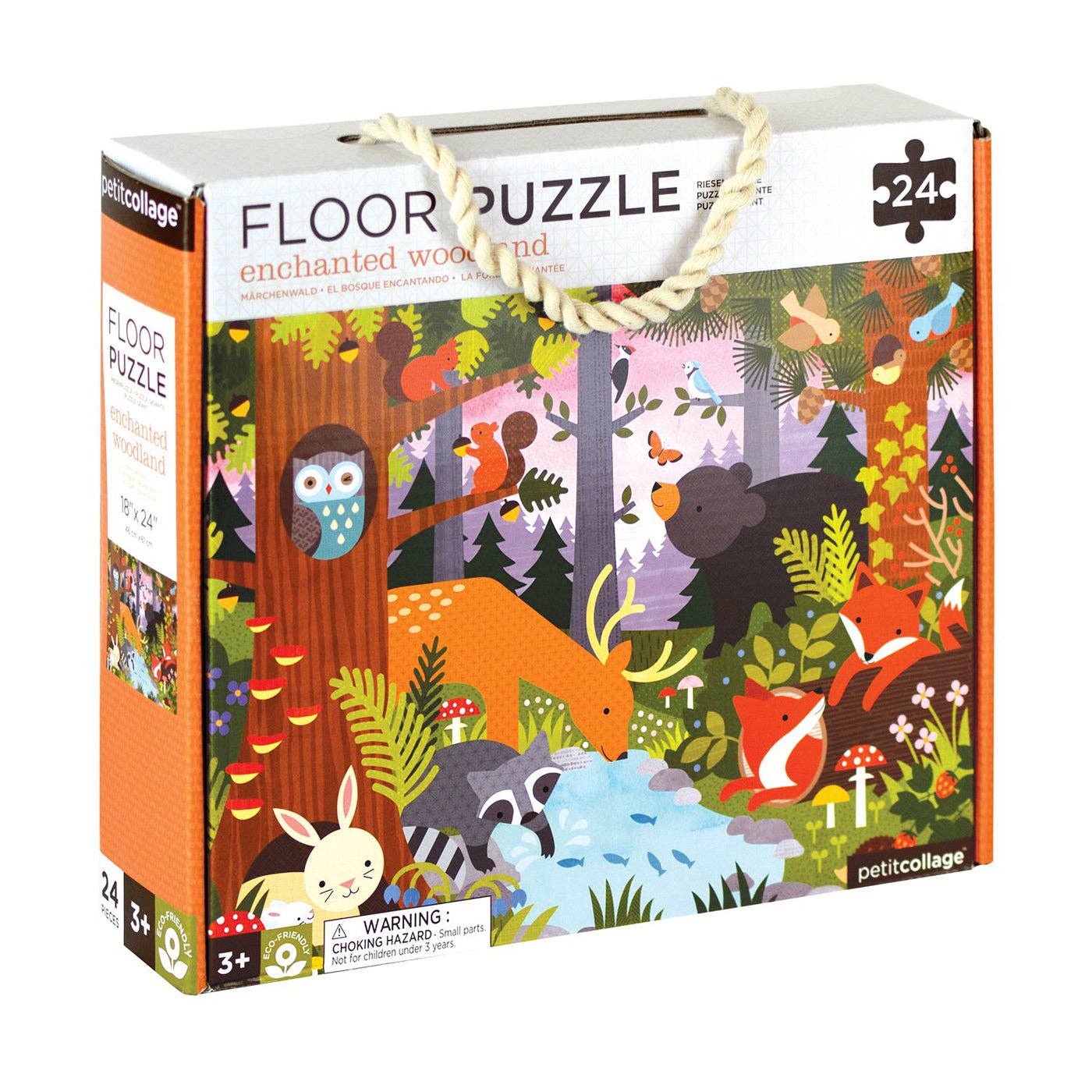 Chronicle Books - Enchanted Woodland 24-Piece Floor Puzzle
