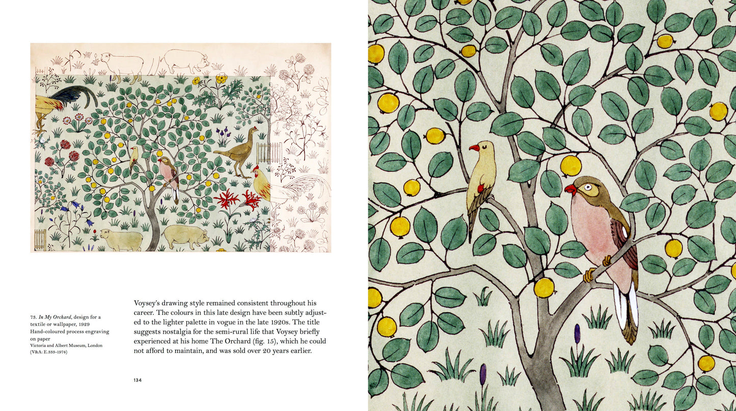 Voysey's Birds and Animals: Hardcover
