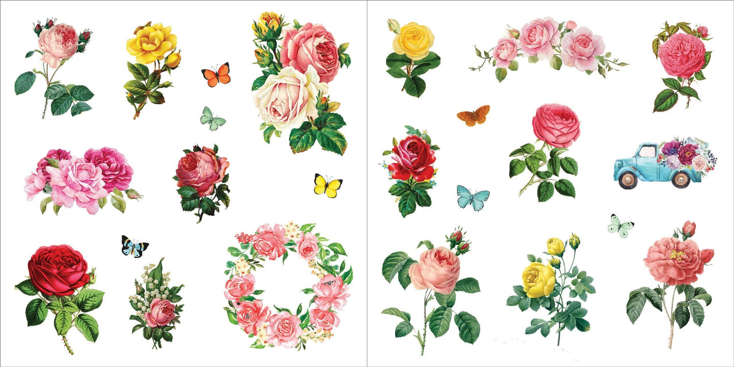 Peter Pauper Press - Bunches of Botanicals Sticker Book (500 stickers)
