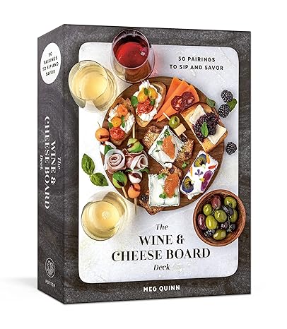 Flash Card - Wine & Cheese Board