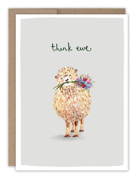 Biely & Shoaf - Thank Ewe Thank You Card