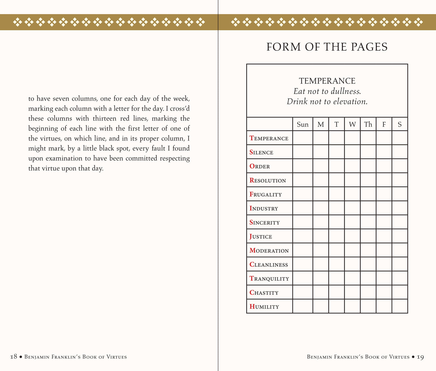 Ben Franklin's Book of Virtues