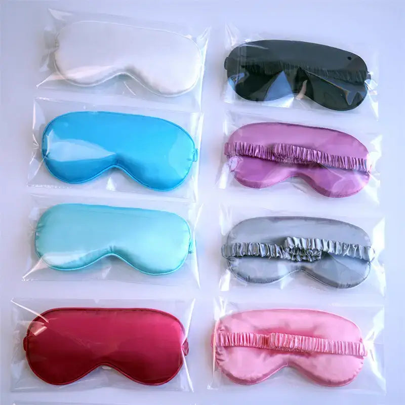Giften Market - Silky Sleep Eye Mask - Premium Satin - Women's Accessories: Navy