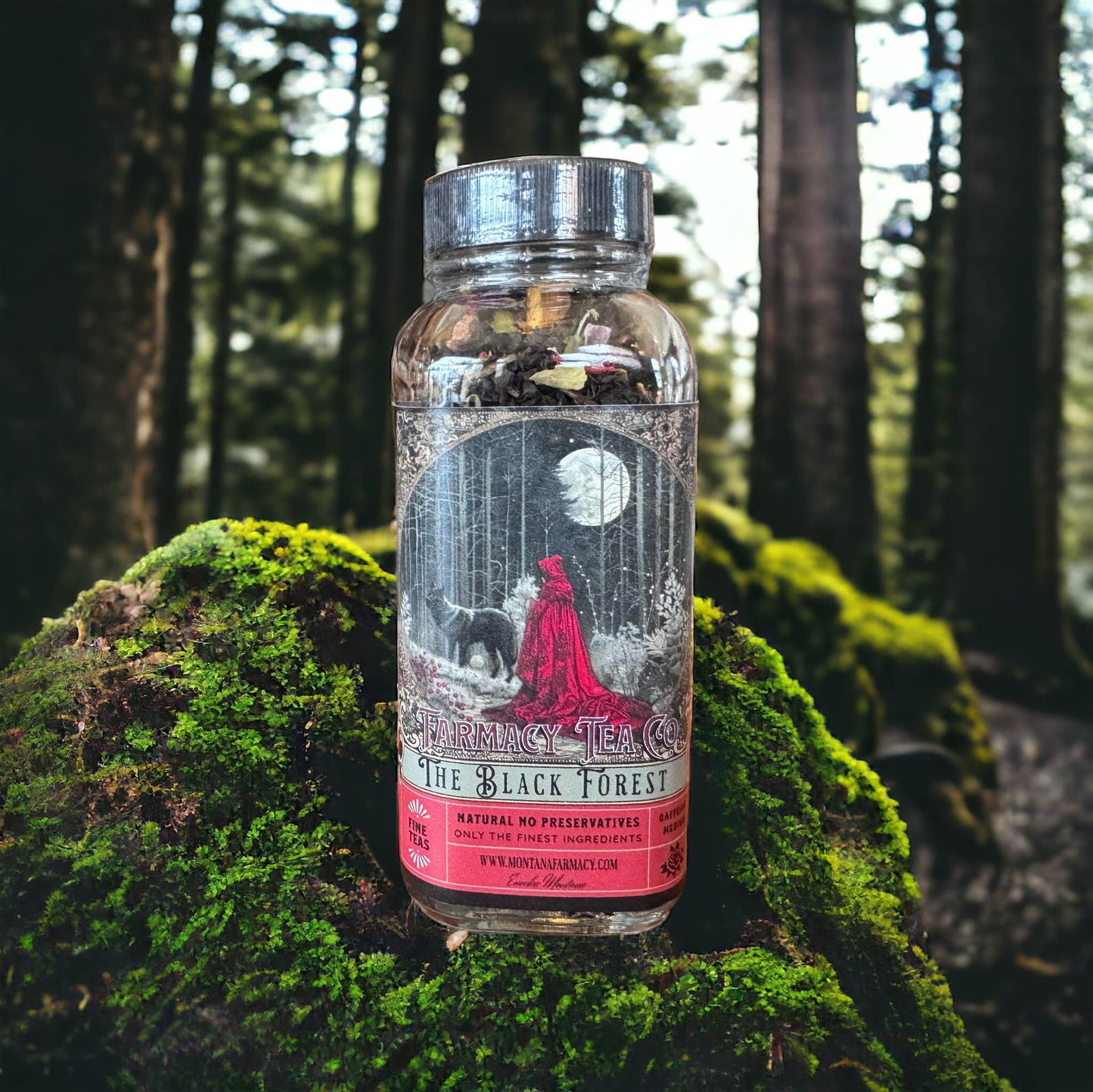 Montana Farmacy - Deep in the Black Forest Vintage Victorian Dark Academia Tea