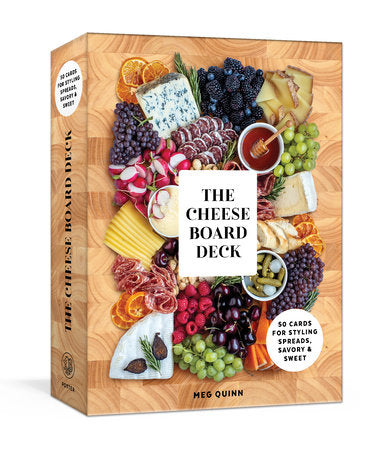 The Cheese Board Deck, 50 Cards for Styling Spreads, Savory and Sweet by Meg Quinn