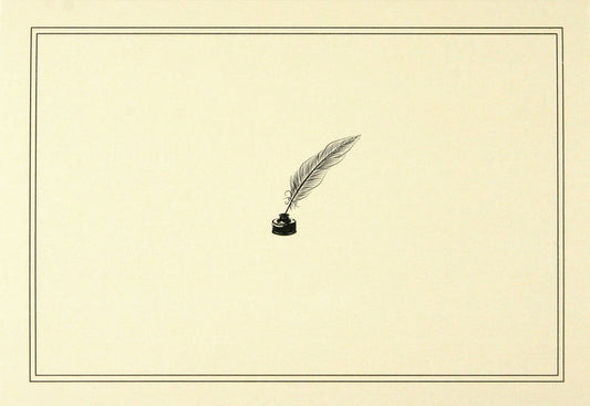 Quill Pen and Ink Note Cards - Peter Pauper Press