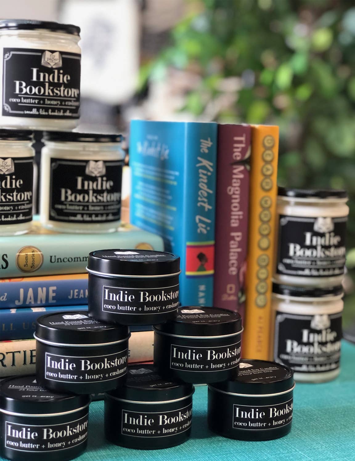 Fly Paper Products - Indie Bookstore 9oz Soy Candle Contest Winner
