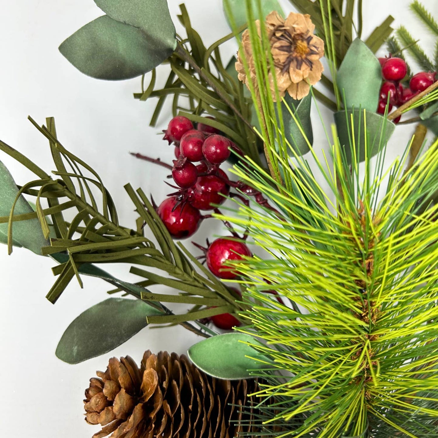 David Christopher's Collection - It's Going To Be A Berry Good Christmas Spray 26"