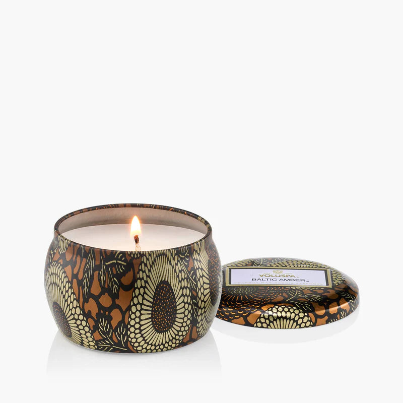 Baltic Amber - Mini Tin Voluspa Candle