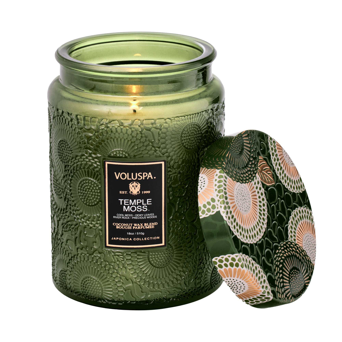Temple Moss - Voluspa Large Jar Candle