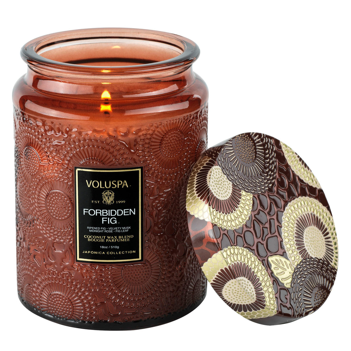 Forbidden Fig - Voluspa Large Jar Candle