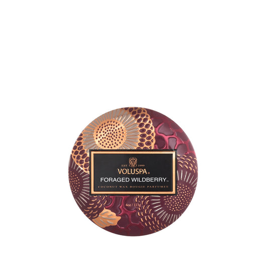 Foraged Wildberry - Voluspa Mini Tin Candle