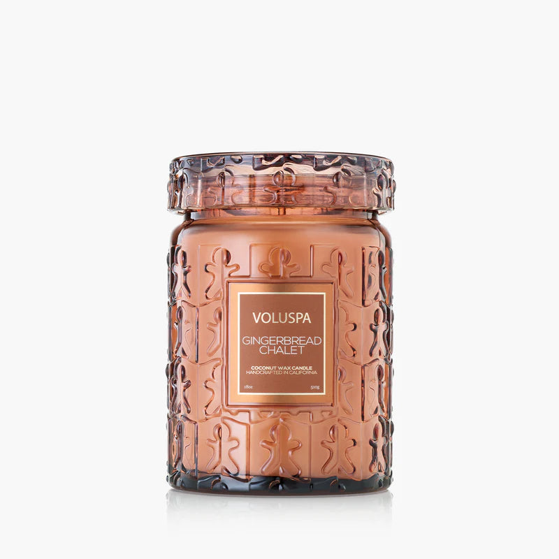 Gingerbread Chalet - Voluspa Large Jar Candle