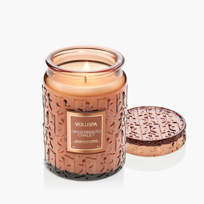 Gingerbread Chalet - Voluspa Large Jar Candle