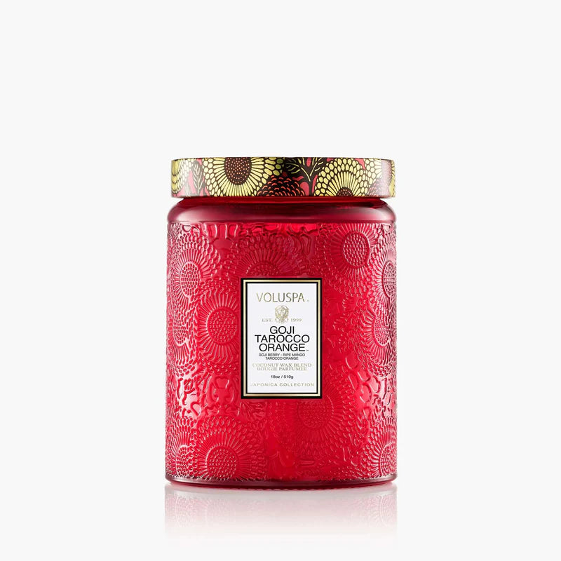 Goji Tarocco Orange - Voluspa Lar Jar Candle