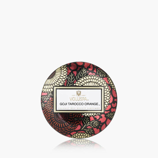 Goji Tarocco Orange - Voluspa Mini Tin Candle
