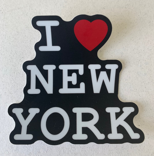 I Love New York Sticker