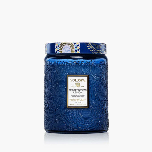 Mediterranean Lemon - Voluspa Large Jar Candle