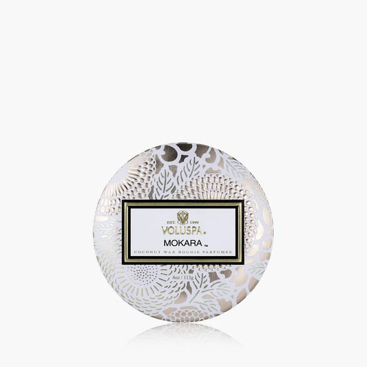 Mokara Orchid - Voluspa Mini Tin Candle