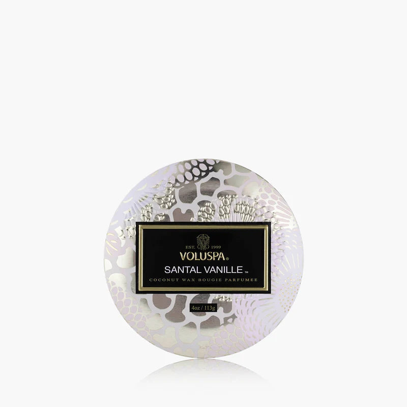 Santal Vanille - Voluspa Mini Tin Candle