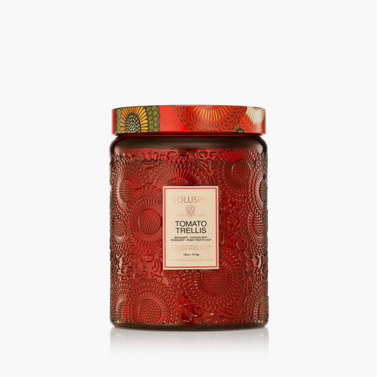 Tomato Trellis - Voluspa Large Jar Candle