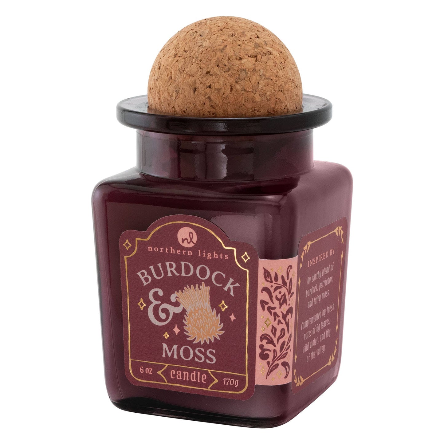 Curiosity Candle: Monarch & Myrrh - Northern Lights