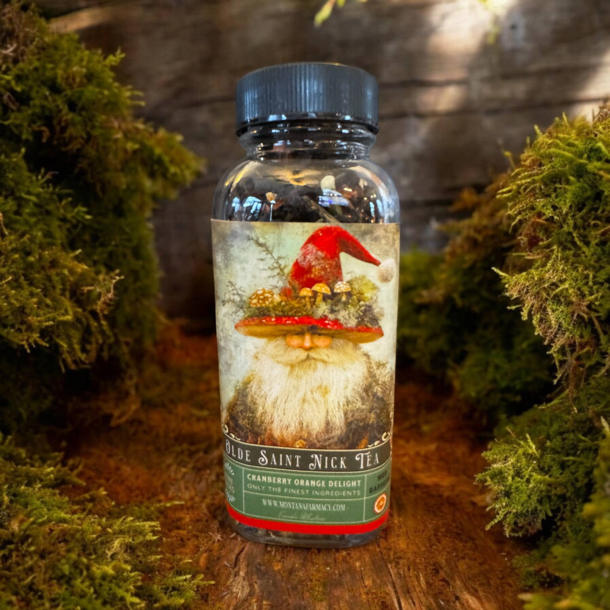 Montana Farmacy - Olde Saint mushroom Nick Vintage Victorian Christmas Tea