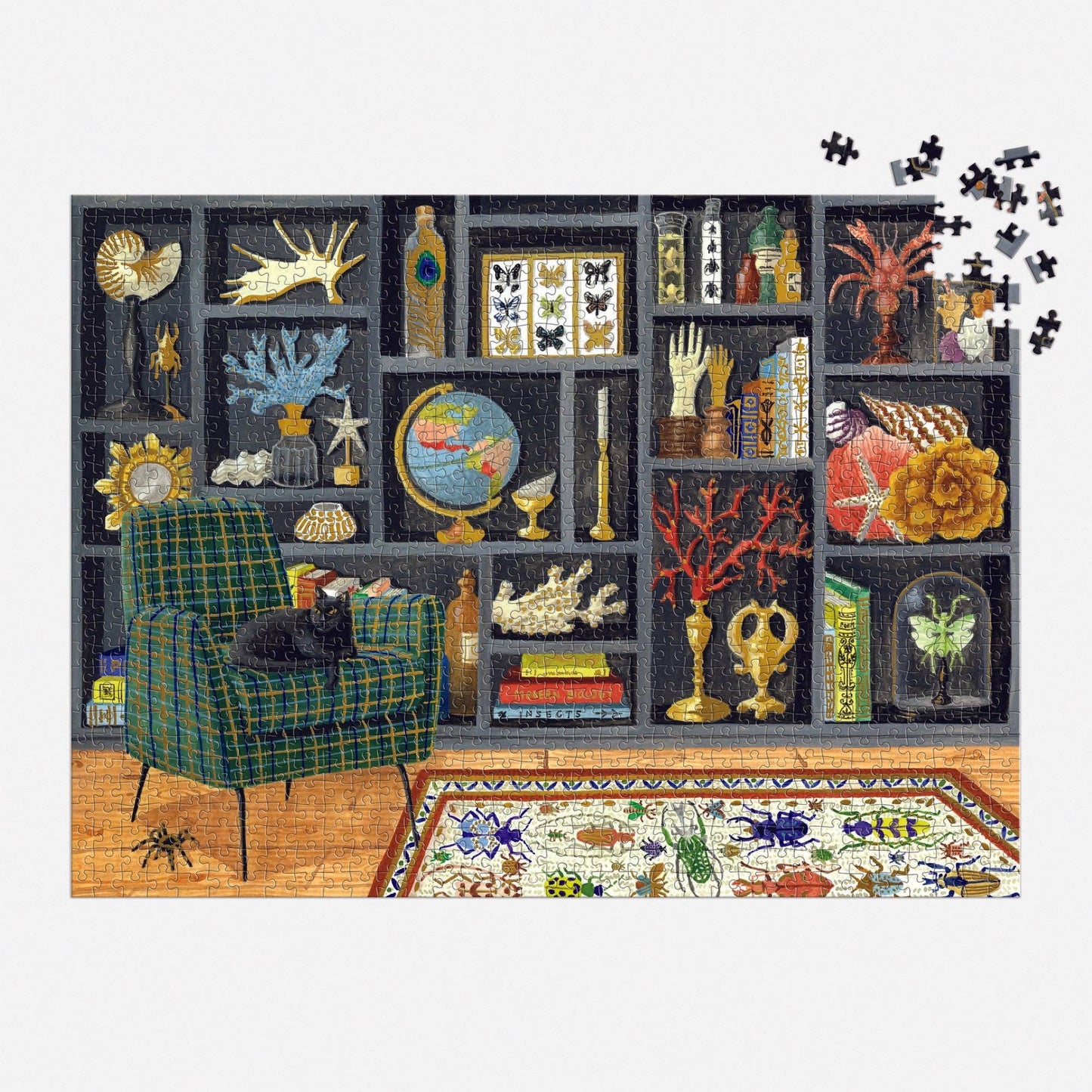 Chronicle Books - Eclectic Treasures 1000 Piece Foil Puzzle