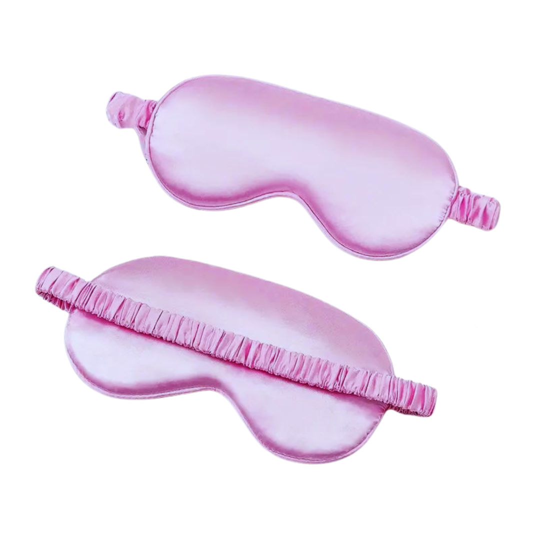 Giften Market - Silky Sleep Eye Mask - Premium Satin - Women's Accessories: Navy