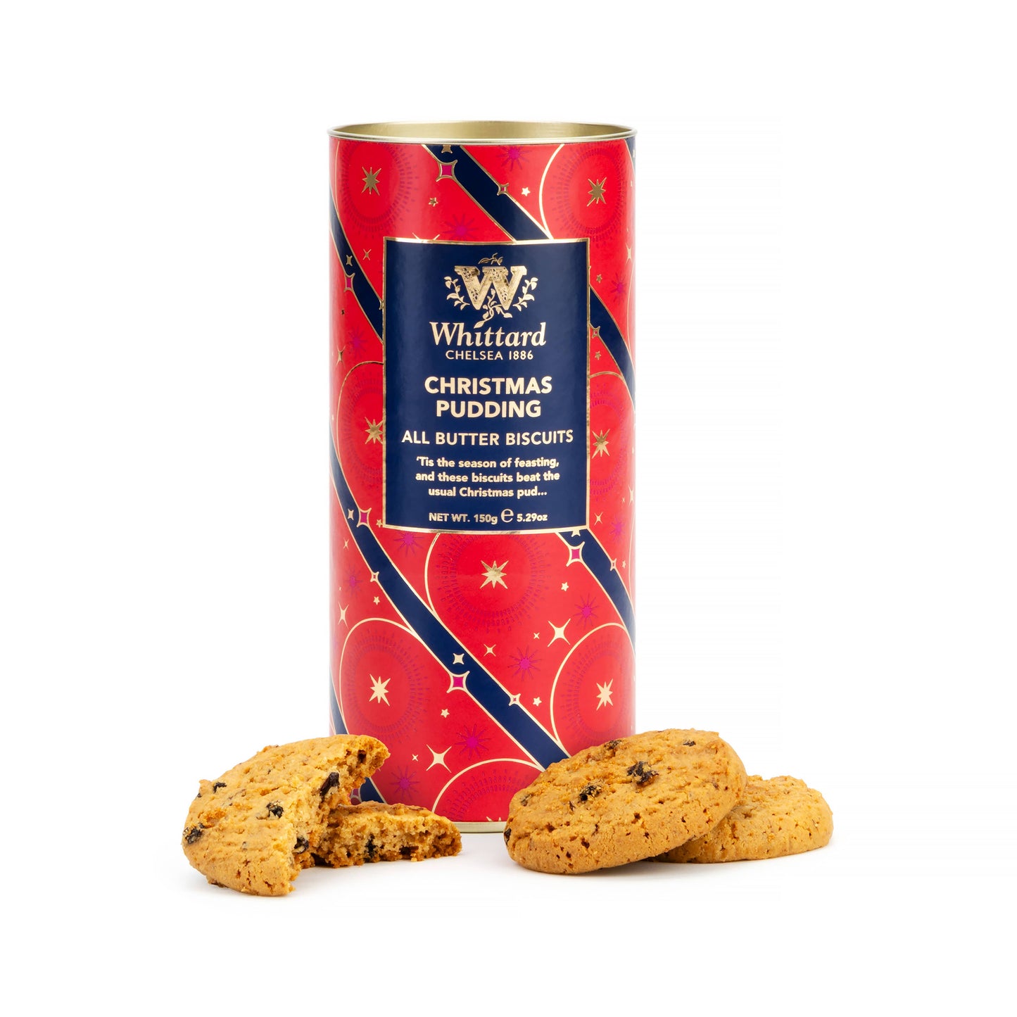 Whittard of Chelsea - Christmas Pudding Cookies 150g/5.29oz