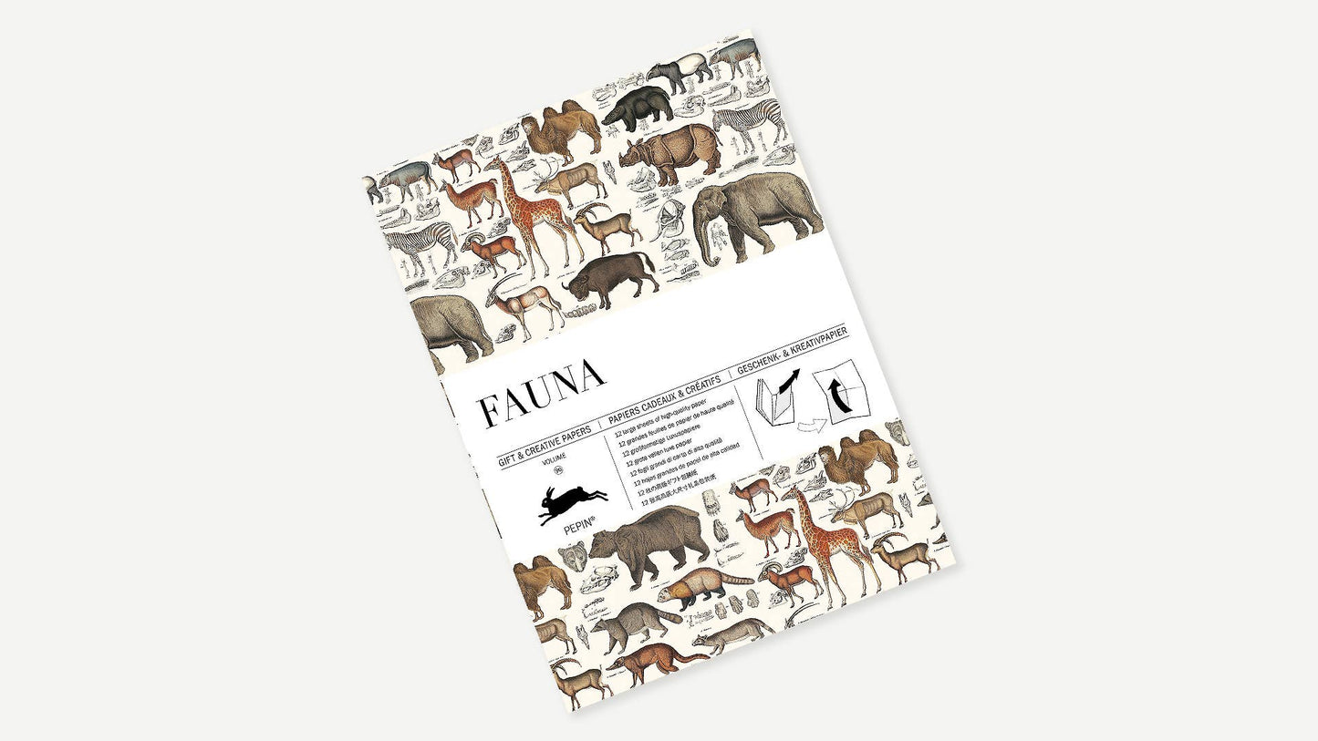 Pepin Press - Fauna Gift & Creative Paper Book