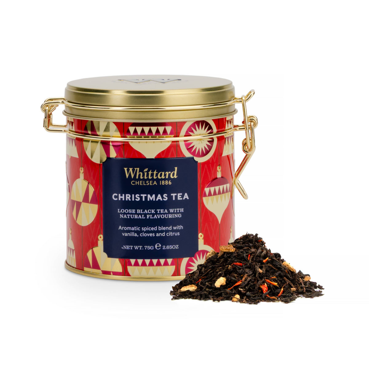 Whittard of Chelsea - Whittard Christmas Loose Leaf Black Tea Clip Top 2.65 oz