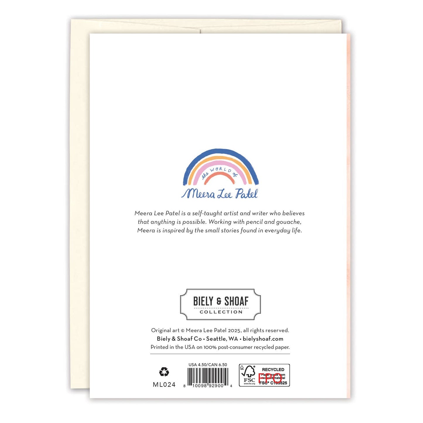 My Heart Is With You Sympathy Card - Biely & Shoaf