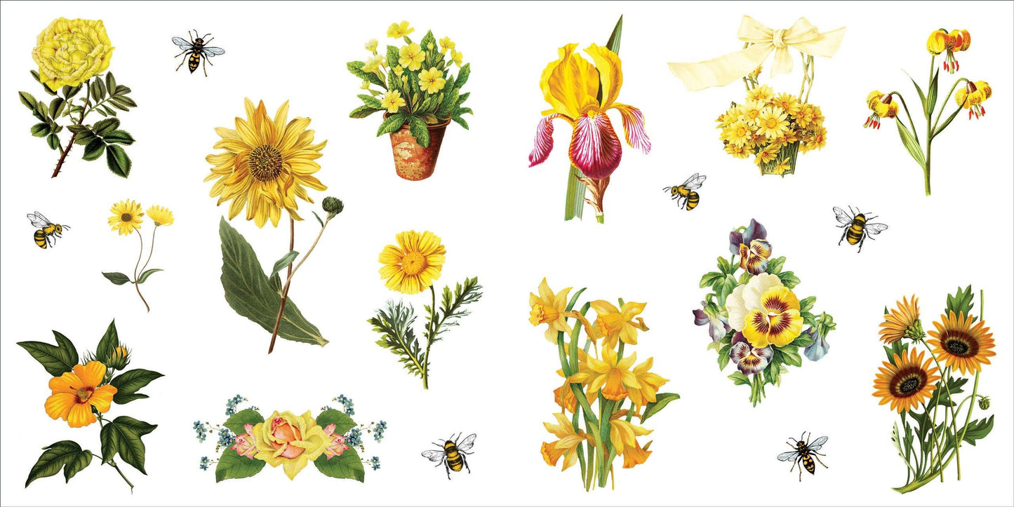 Peter Pauper Press - Bunches of Botanicals Sticker Book (500 stickers)