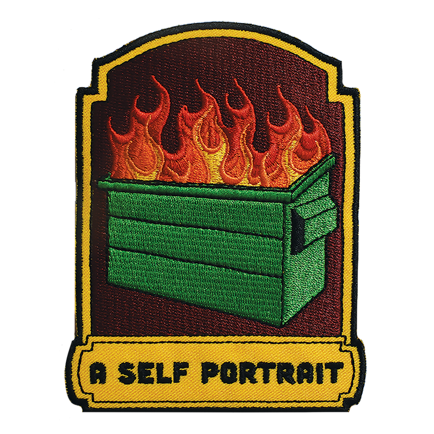 Retrograde Supply Co. - A Self Portrait (Iron-On Patch)