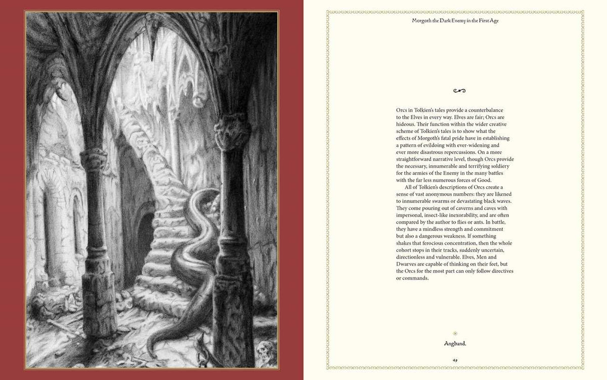 Dark Powers of Tolkien Deluxe Edition by David Day: Hardcover