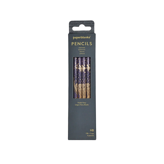 Paperblanks Violet Fairy 4-Pack Pencils
