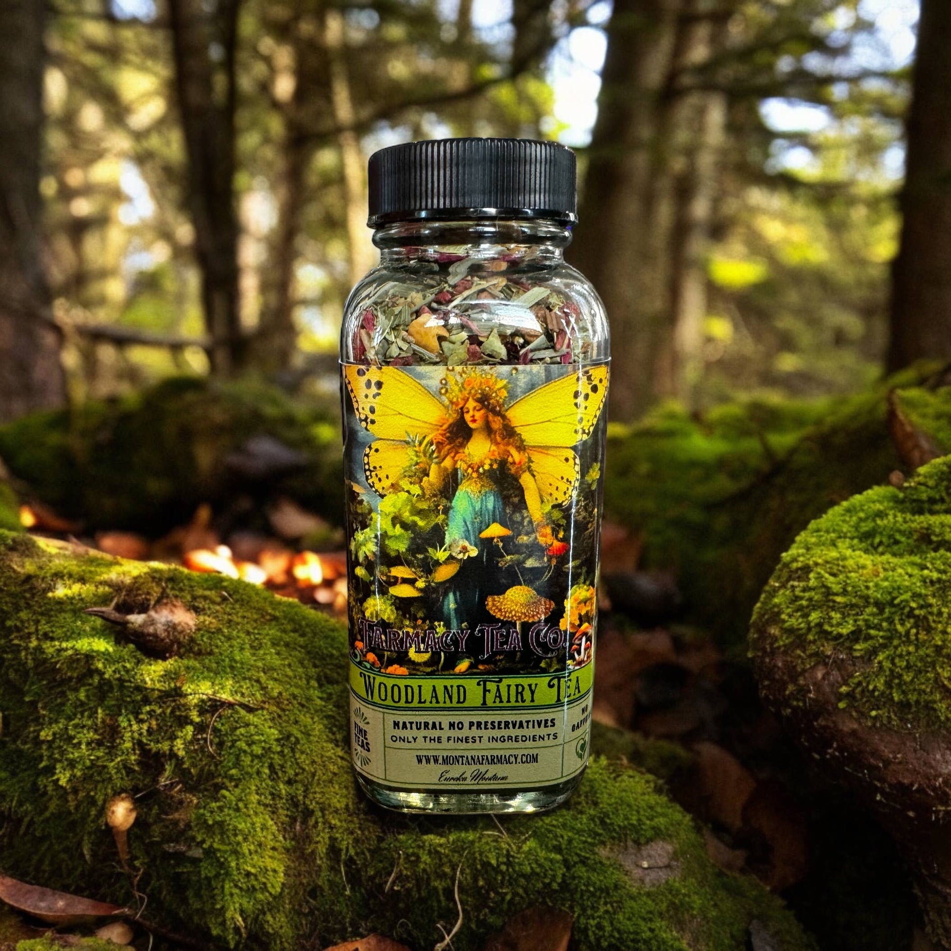 Montana Farmacy - Woodland Fairy Fairey Herbal Relaxation Tea Vintage sprite - Stomping Grounds