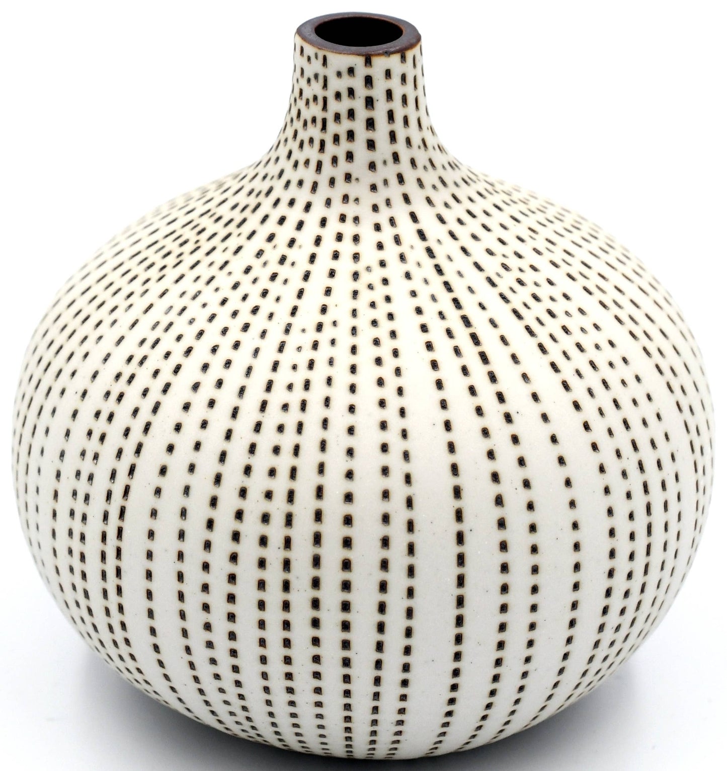 Art Floral Trading LLC - 524W23 CONGO TINY L - WO 23 Porcelain bud vase