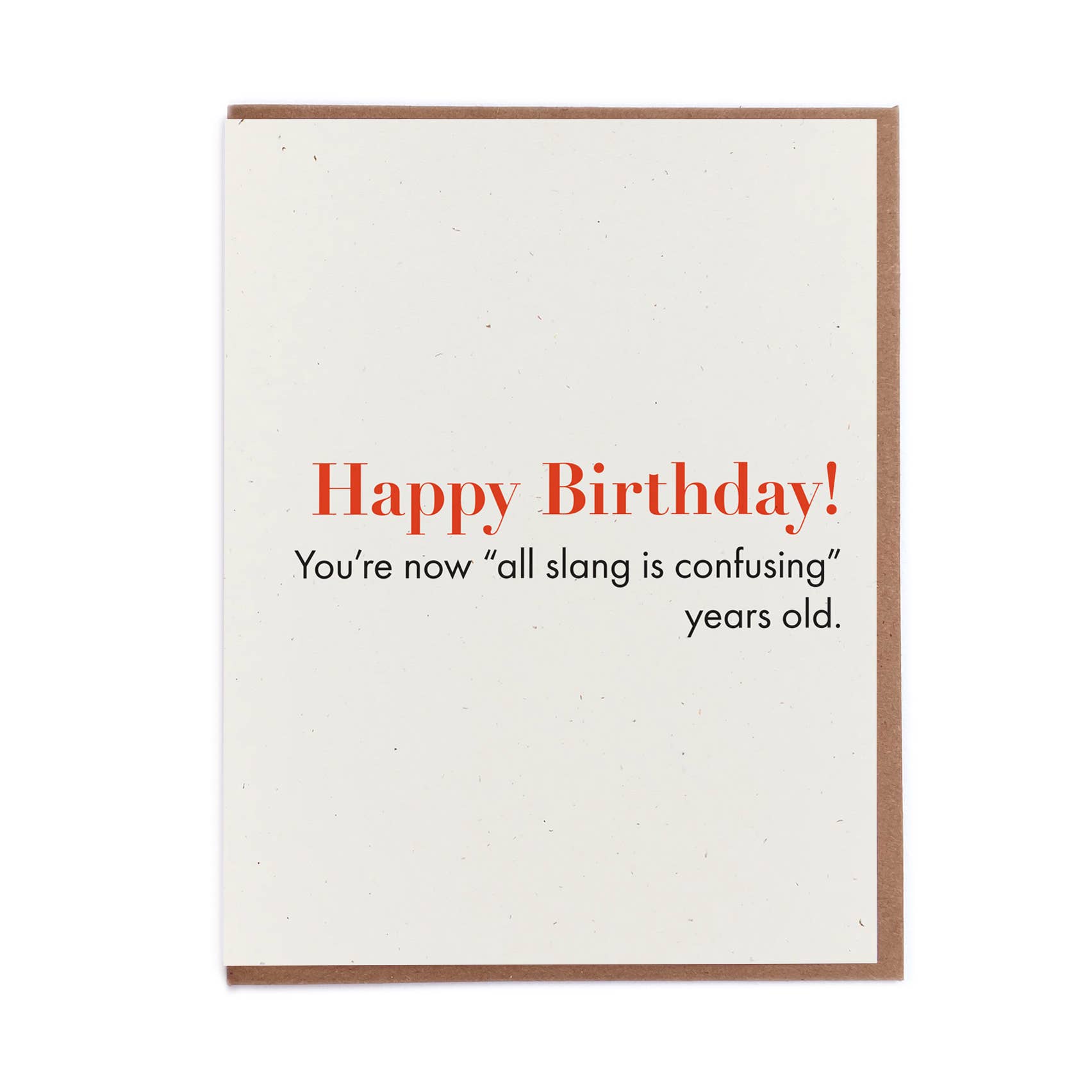 Lady Pilot Letterpress - Slang Birthday Greeting Card - Stomping Grounds